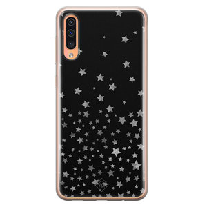 Casimoda Samsung Galaxy A50/A30s siliconen hoesje - Falling stars