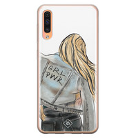 Casimoda Samsung Galaxy A50/A30s siliconen hoesje - GRL PWR