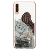 Casimoda Samsung Galaxy A50/A30s siliconen hoesje - GRL PWR