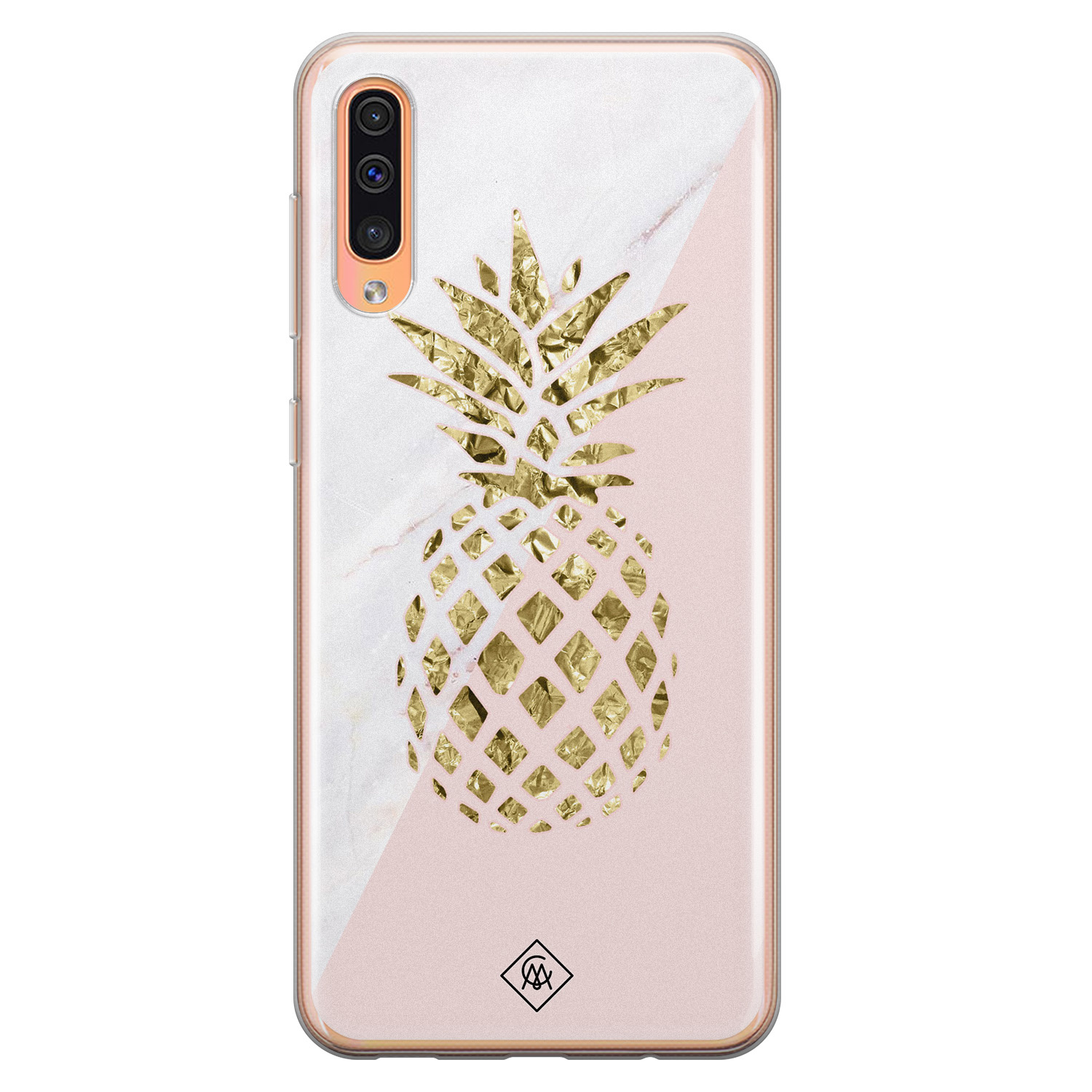 Samsung Galaxy A50 A30s siliconen hoesje Ananas