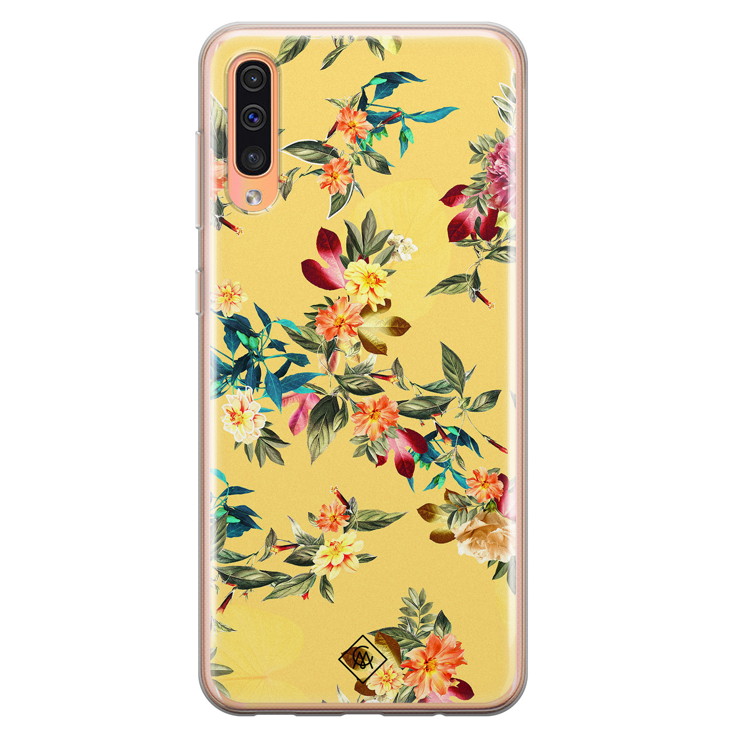 Samsung Galaxy A50 A30s siliconen hoesje Floral days