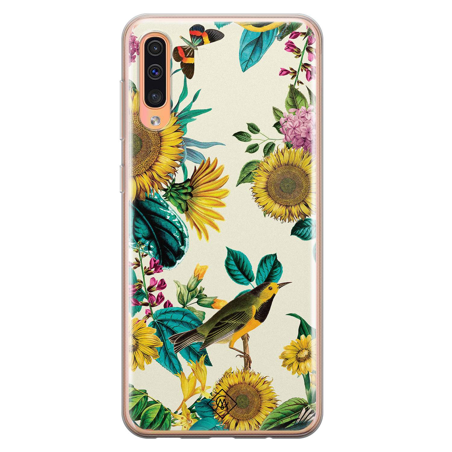 Samsung Galaxy A50 A30s siliconen hoesje Sunflowers