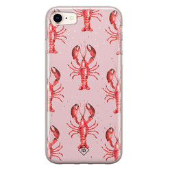 Casimoda iPhone 8/7 siliconen hoesje - Lobster all the way