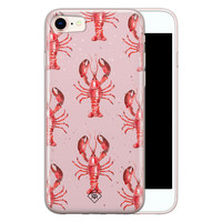 Casimoda iPhone 8/7 siliconen telefoonhoesje - Lobster all the way