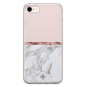 Casimoda iPhone 8/7 siliconen hoesje - Rose all day
