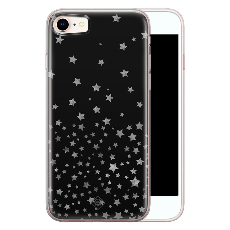Casimoda iPhone 8/7 siliconen hoesje - Falling stars