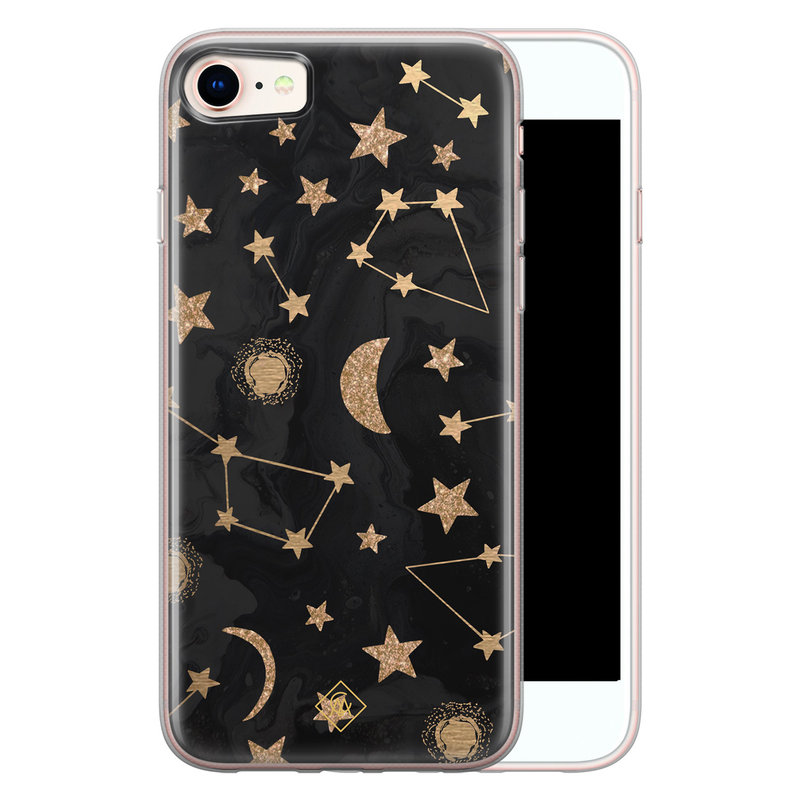Casimoda iPhone 8/7 siliconen hoesje - Counting the stars