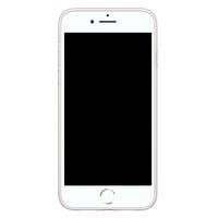 Casimoda iPhone 8/7 siliconen hoesje - Marble colorbomb