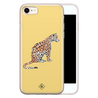 Casimoda iPhone 8/7 siliconen hoesje - Leo wild