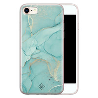 Casimoda iPhone 8/7 siliconen hoesje - Touch of mint