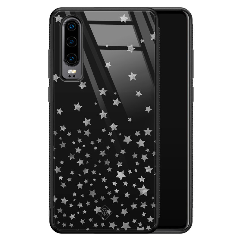 Casimoda Huawei P30 glazen hardcase - Falling stars