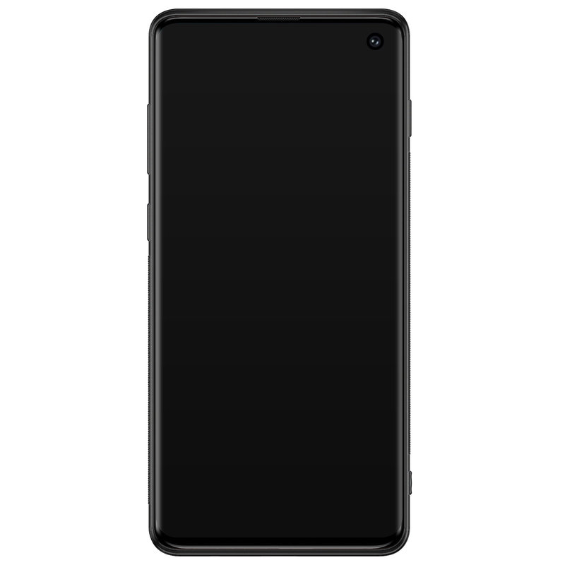 Casimoda Samsung Galaxy S10 glazen hardcase - Marmer twist