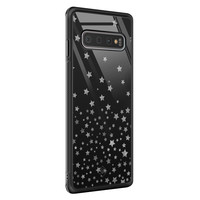 Casimoda Samsung Galaxy S10 glazen hardcase - Falling stars