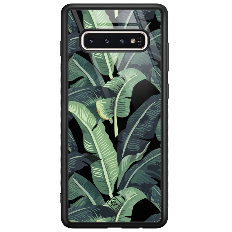 Casimoda Samsung Galaxy S10 glazen hardcase - Bali vibe