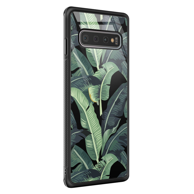 Casimoda Samsung Galaxy S10 glazen hardcase - Bali vibe