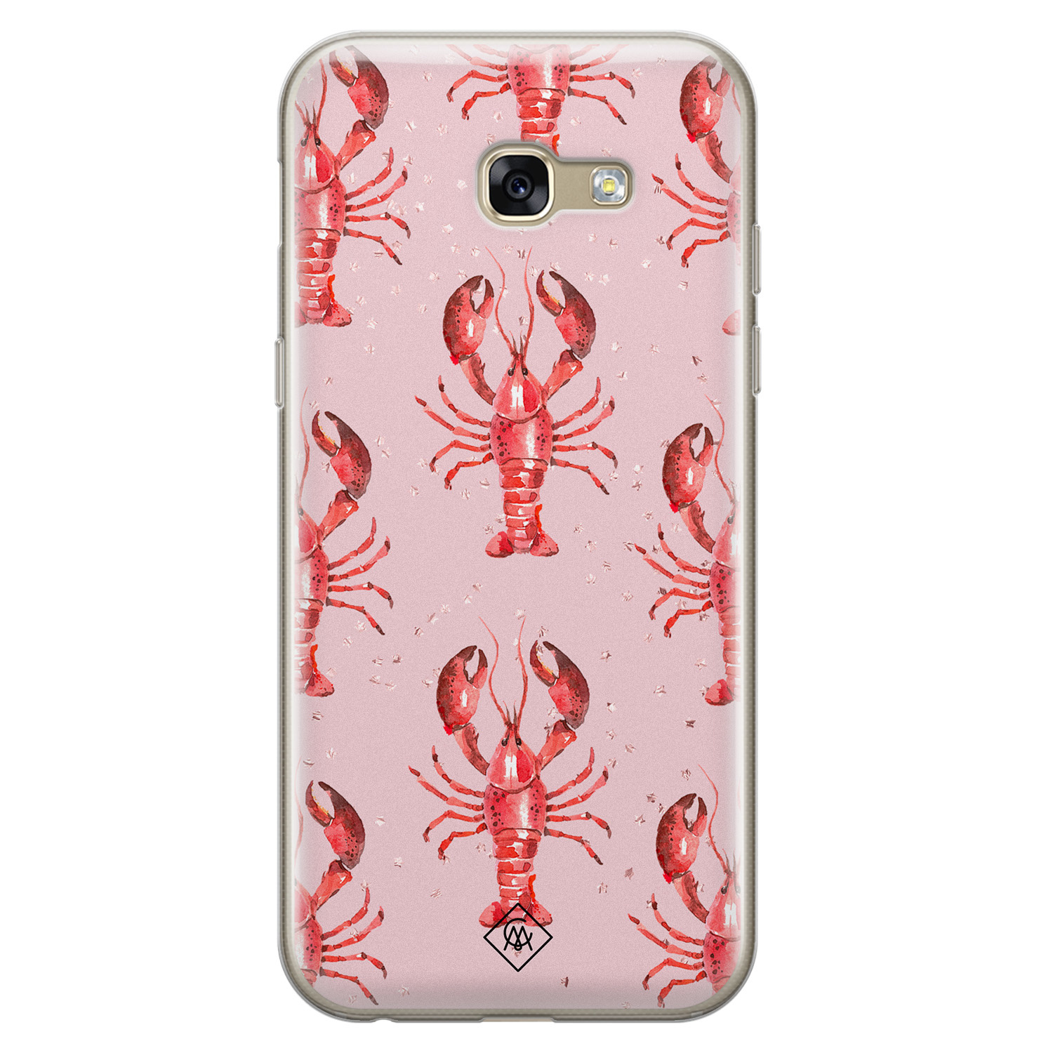 lava bedriegen Philadelphia Samsung Galaxy A5 2017 siliconen telefoonhoesje - Lobster all the way -  Casimoda.nl