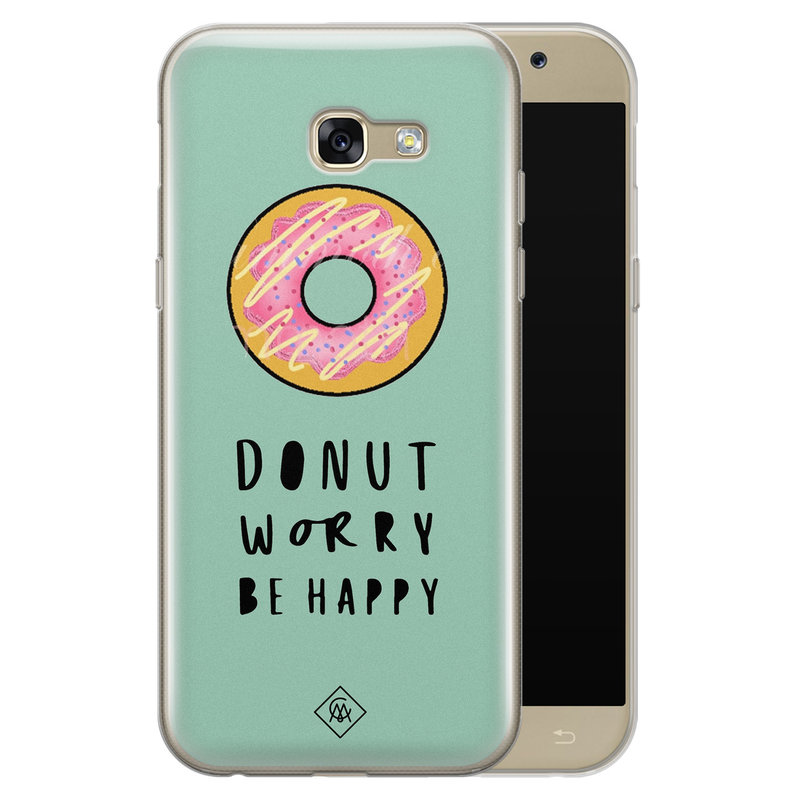 Casimoda Samsung Galaxy A5 2017 siliconen hoesje - Donut worry