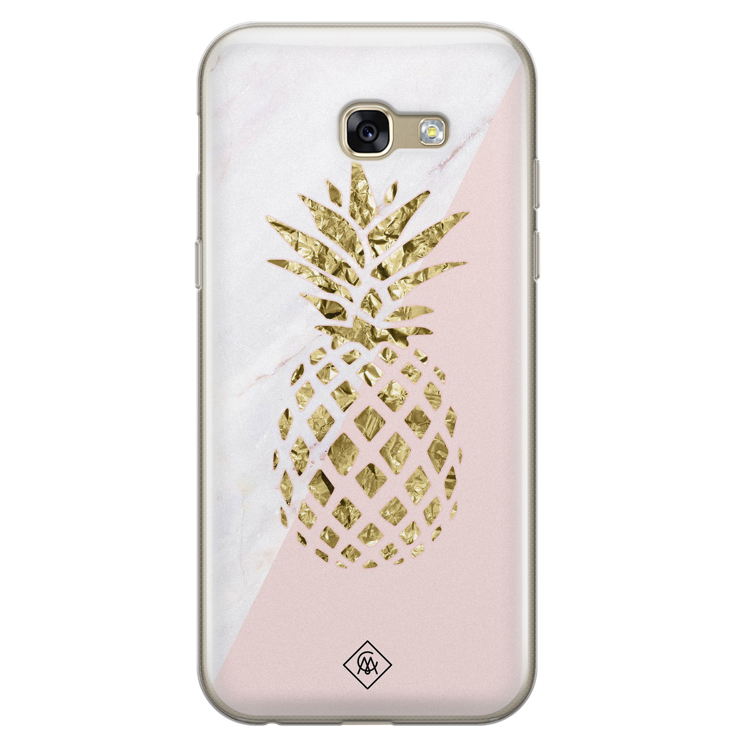 Samsung Galaxy A5 2017 siliconen hoesje Ananas