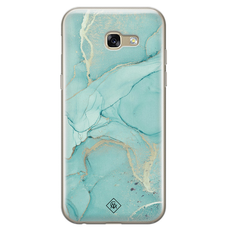 Casimoda Samsung Galaxy A5 2017 siliconen hoesje - Touch of mint