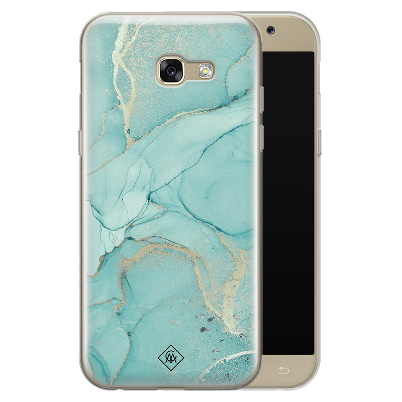 Casimoda Samsung Galaxy A5 2017 siliconen hoesje - Touch of mint