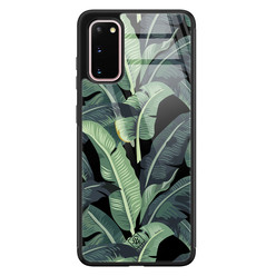 Casimoda Samsung Galaxy S20 glazen hardcase - Bali vibe