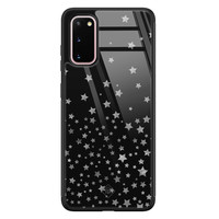 Casimoda Samsung Galaxy S20 glazen hardcase - Falling stars