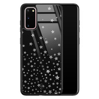 Casimoda Samsung Galaxy S20 glazen hardcase - Falling stars