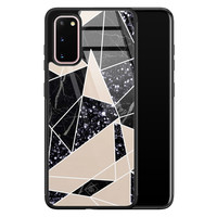 Casimoda Samsung Galaxy S20 glazen hardcase - Abstract painted