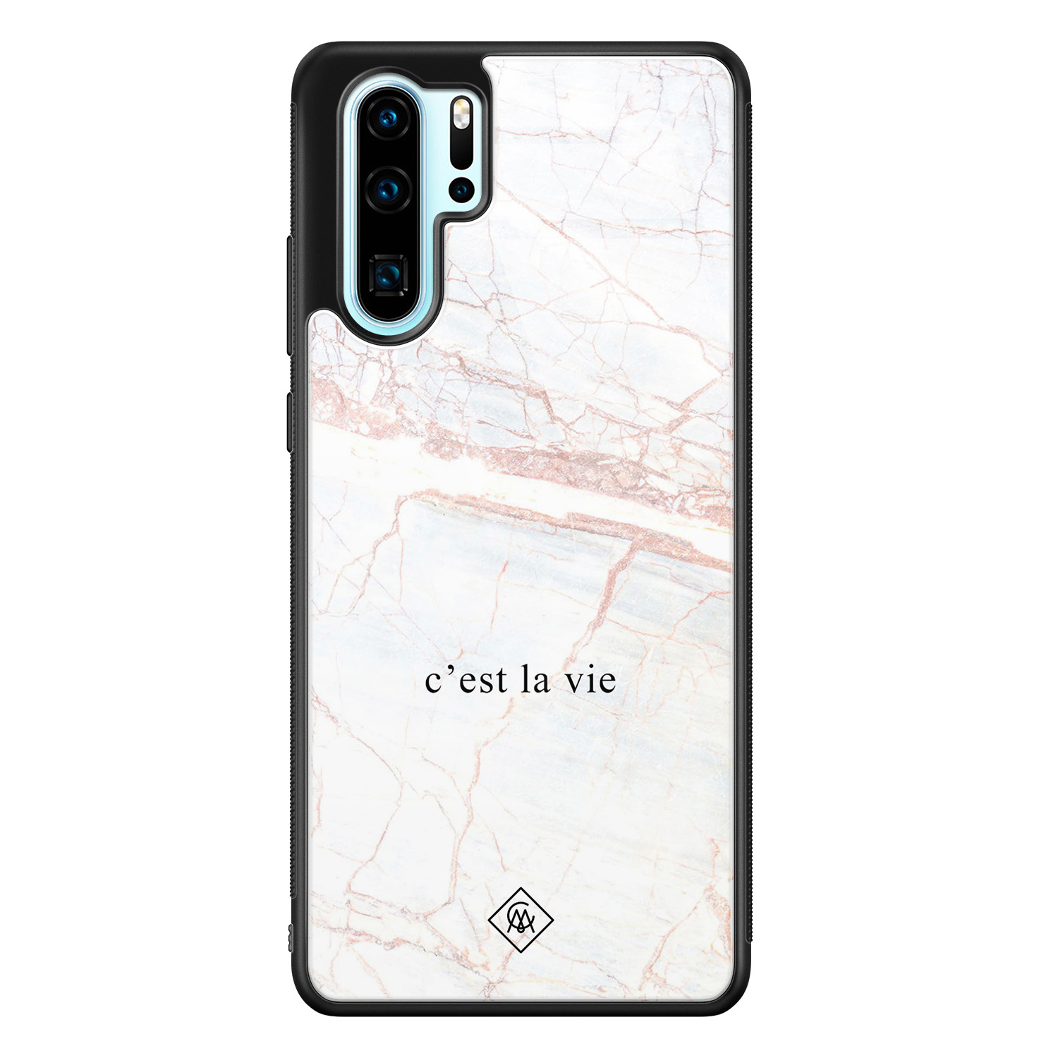 Huawei P30 Pro glazen hardcase - C&apos;est la vie