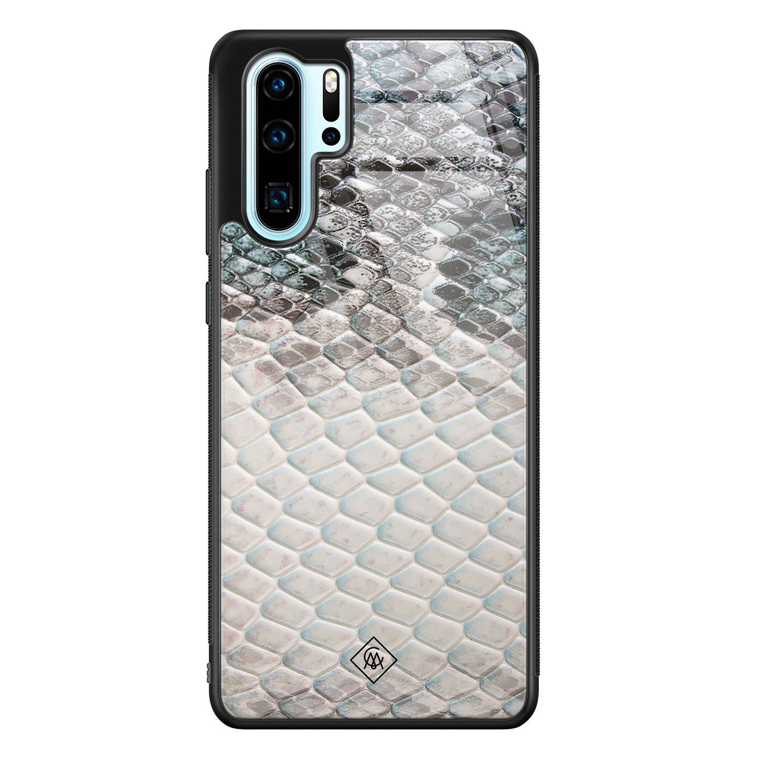 Huawei P30 Pro glazen hardcase Oh my snake