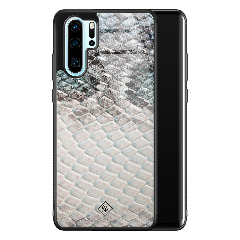 Casimoda Huawei P30 Pro glazen hardcase - Oh my snake