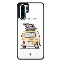 Casimoda Huawei P30 Pro glazen hardcase - Let's get lost