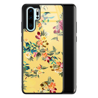 Casimoda Huawei P30 Pro glazen hardcase - Florals for days