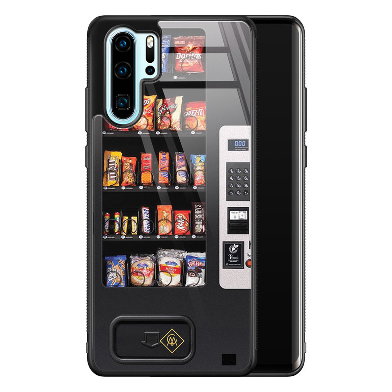 Casimoda Huawei P30 Pro glazen hardcase - Snoepautomaat