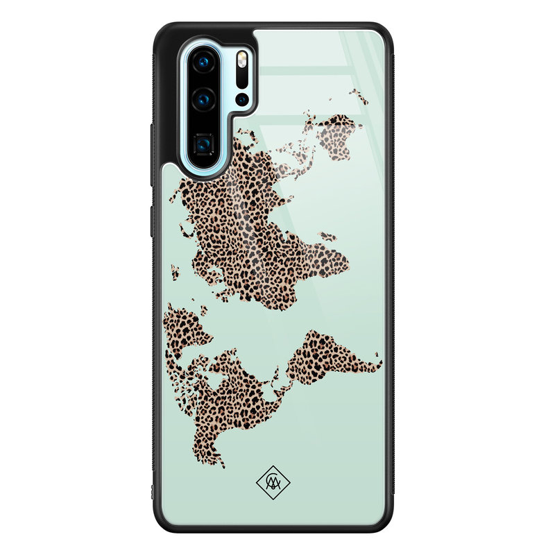 Casimoda Huawei P30 Pro glazen hardcase - Wild world