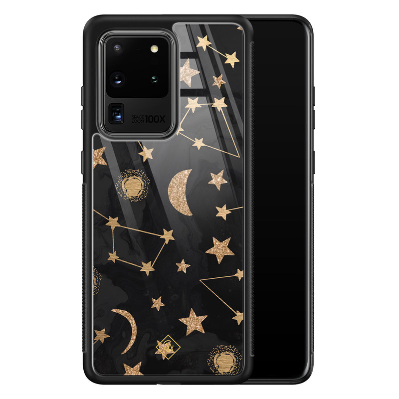 Casimoda Samsung Galaxy S20 Ultra glazen hardcase - Counting the stars