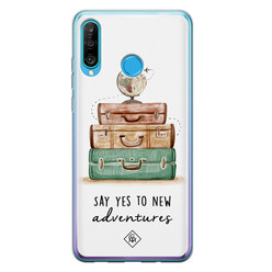 Casimoda Huawei P30 Lite siliconen hoesje - Wanderlust