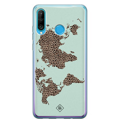 Casimoda Huawei P30 Lite siliconen hoesje - Wild world