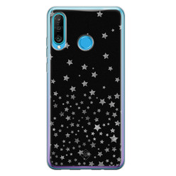 Casimoda Huawei P30 Lite siliconen hoesje - Falling stars