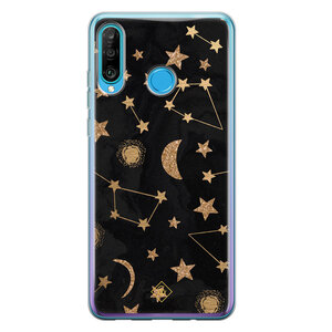 Casimoda Huawei P30 Lite siliconen hoesje - Counting the stars