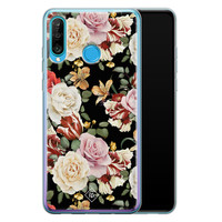 Casimoda Huawei P30 Lite siliconen hoesje - Flowerpower