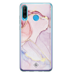 Casimoda Huawei P30 Lite siliconen hoesje - Purple sky