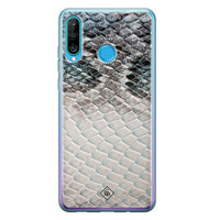 Casimoda Huawei P30 Lite siliconen hoesje - Oh my snake