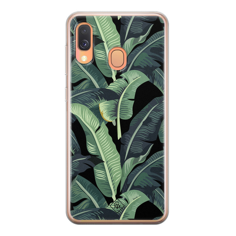 Casimoda Samsung Galaxy A40 siliconen hoesje - Bali vibe