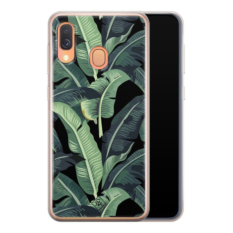 Casimoda Samsung Galaxy A40 siliconen hoesje - Bali vibe