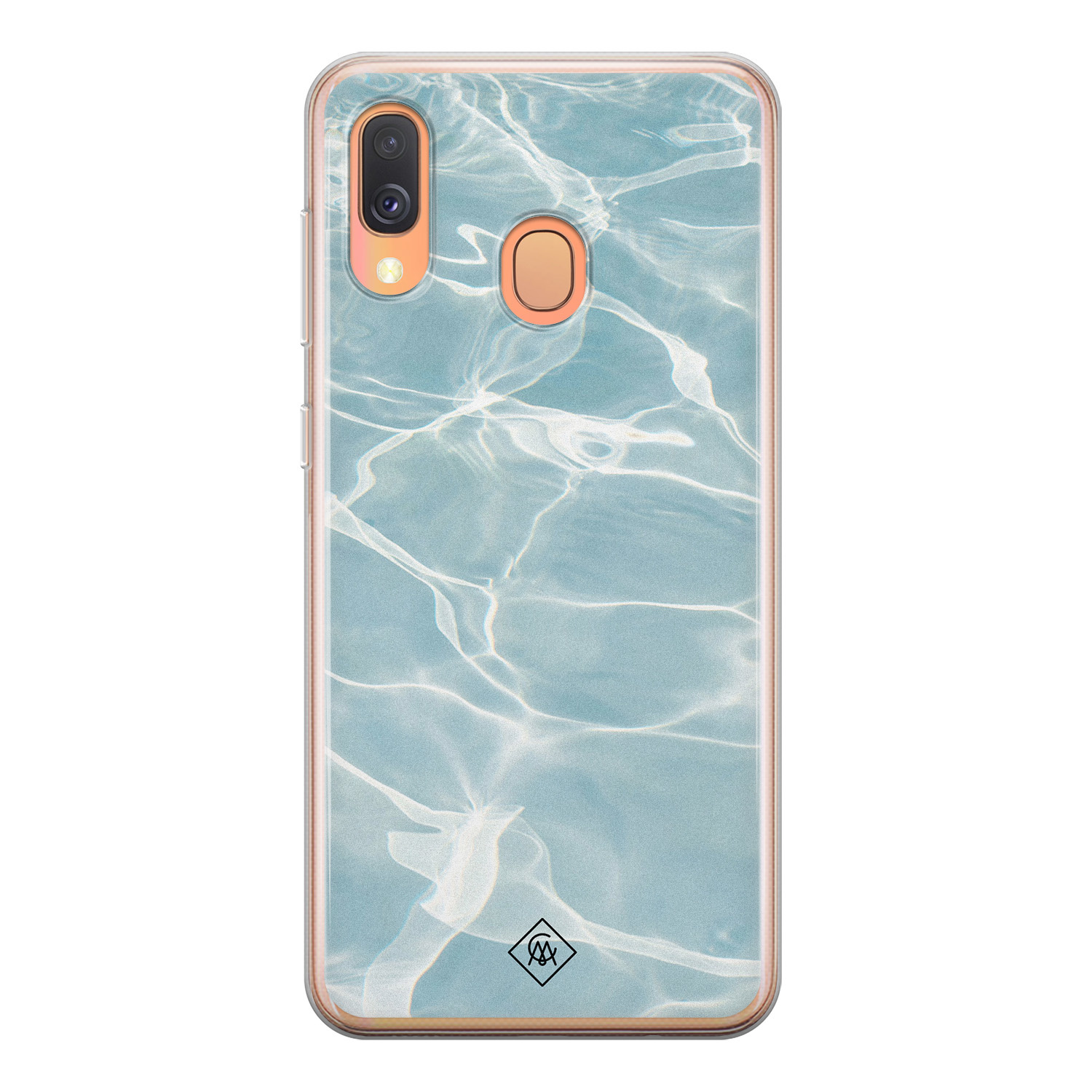 Samsung Galaxy A40 siliconen hoesje Oceaan