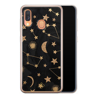 Casimoda Samsung Galaxy A40 siliconen hoesje - Counting the stars