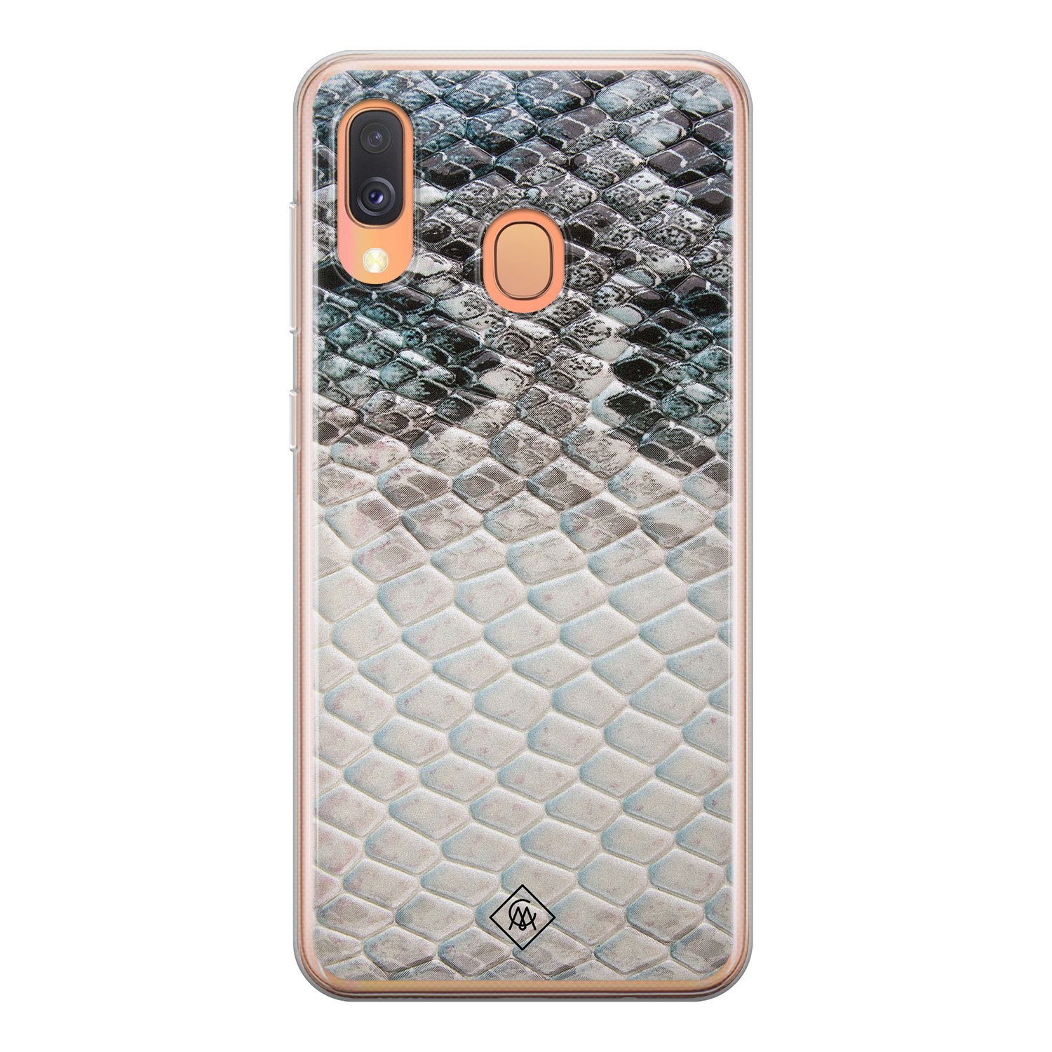 Samsung Galaxy A40 siliconen hoesje Oh my snake