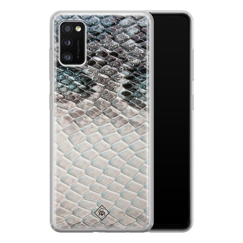 Casimoda Samsung Galaxy A41 siliconen hoesje - Oh my snake