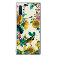 Casimoda Samsung Galaxy Note 10 Plus siliconen hoesje - Sunflowers